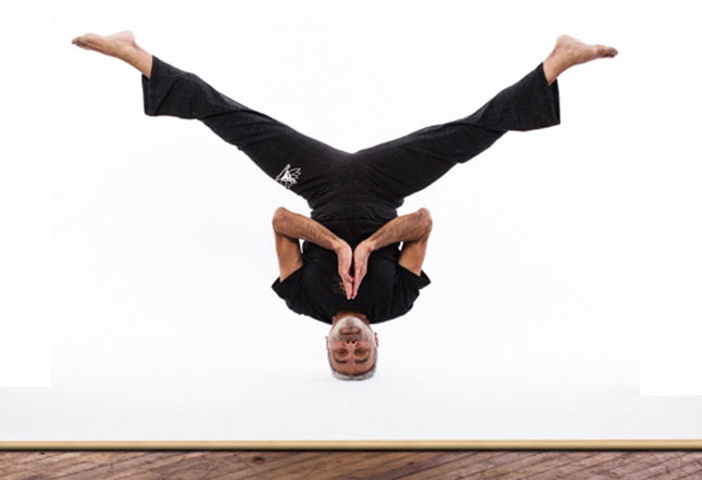 man upside down dharma mittra best art photo